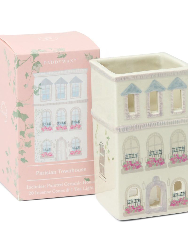 Parisian Townhouse Incense & Tea Light Holder